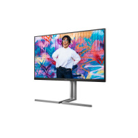 MONITOR AOC Graphic Pro LED 31.5" Wide U32U3CV IPS 3840x2160 4ms 400cd/mq 2x3WMM Reg.H PIVOT 2HDMI DP USB-C Docking Calman Ready