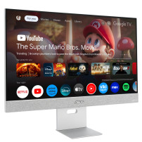 MONITOR ASUS LED 27" Wide ZenScreen Smart MS27UC IPS 3840x2160 5ms 350cd/m² 2x5W MM Reg.inH HDMI DP USB-C Docking Google TV 90LM