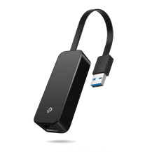 ADATTATORE DI RETE TP-LINK UE306 da USB 3.0 a Gigabit Ethernet, Pieghevole e portatile UE306 TP-LINK
