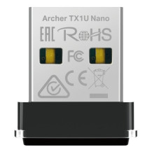 ADATTATORE DI RETE TP-LINK Archer TX1U Nano 300Mbps, 2T2R, 2.4GHz,802.11b/g/n, cavo USB, 2 antenne fisse Archer TX1U Nano TP-LIN