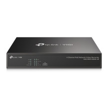 NVR TP-LINK VIGI NVR1004H-4P 4 CANALI PoE Video Recorder 53W PoE Budget VIGI NVR1004H-4P TP-LINK