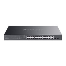 SWITCH TP-LINK OMADA ES228GMP 24P PoE+ GIGABIT 10/100/1000Mbps RJ45+2P GIGABIT NO PoE+2P SFP Budget 384W Easy Managed Switch ES2