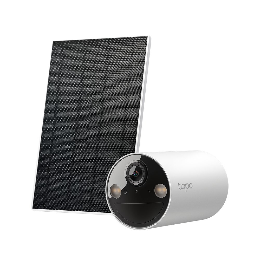 TELECAMERA TP-LINK Tapo TC82 KIT Indoor/Outdoor Smart Wire-Free 2K 2.4 GHz + Pannello solare Tapo A201 incluso TC82 KIT TP-LINK
