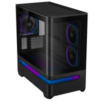 CASE M.TOWER ASUS PRIME AP202 TG ARGB BLACK, SIDE PANNEL CURVO TRASP - NERO 90DC00P0-B19000 ASUS