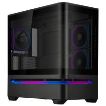 CASE M.TOWER ASUS PRIME AP202 TG ARGB BLACK, SIDE PANNEL CURVO TRASP - NERO 90DC00P0-B19000 ASUS