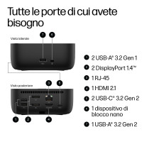 DOCKING HP USB-C 100W G6 Dock 9X3V1UT 9X3V1UT HP