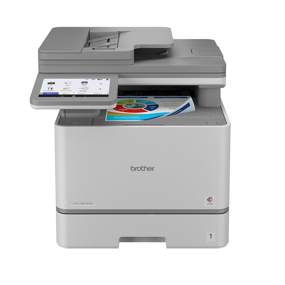 MULTIFUNZIONE BROTHER LASER COLORE A4 MFC-L8970CDW 31PPM ADF WiFi DUPLEX FAX MFCL8970CDWRE1 BROTHER