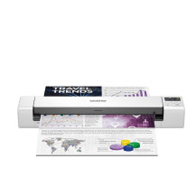 SCANNER BROTHER PORTATILE DS-940DW A4 600x600 dpi 7.5PPM USB 2.0 WiFi DS940DWTJ1 BROTHER