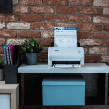 SCANNER BROTHER DOCUMENTALE ADS-4100 A4 35PPM 600x600 dpi ADF 60FF DUPLEX USB 3cis.0 ADS4100RE1 BROTHER