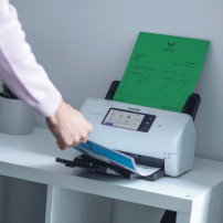 SCANNER BROTHER DOCUMENTALE ADS-4700W A4 40PPM 600x600 dpi ADF 60FF DUPLEX LAN USB 3.0 WiFi Display Touch 10.9cm ADS4700WRE1 BRO
