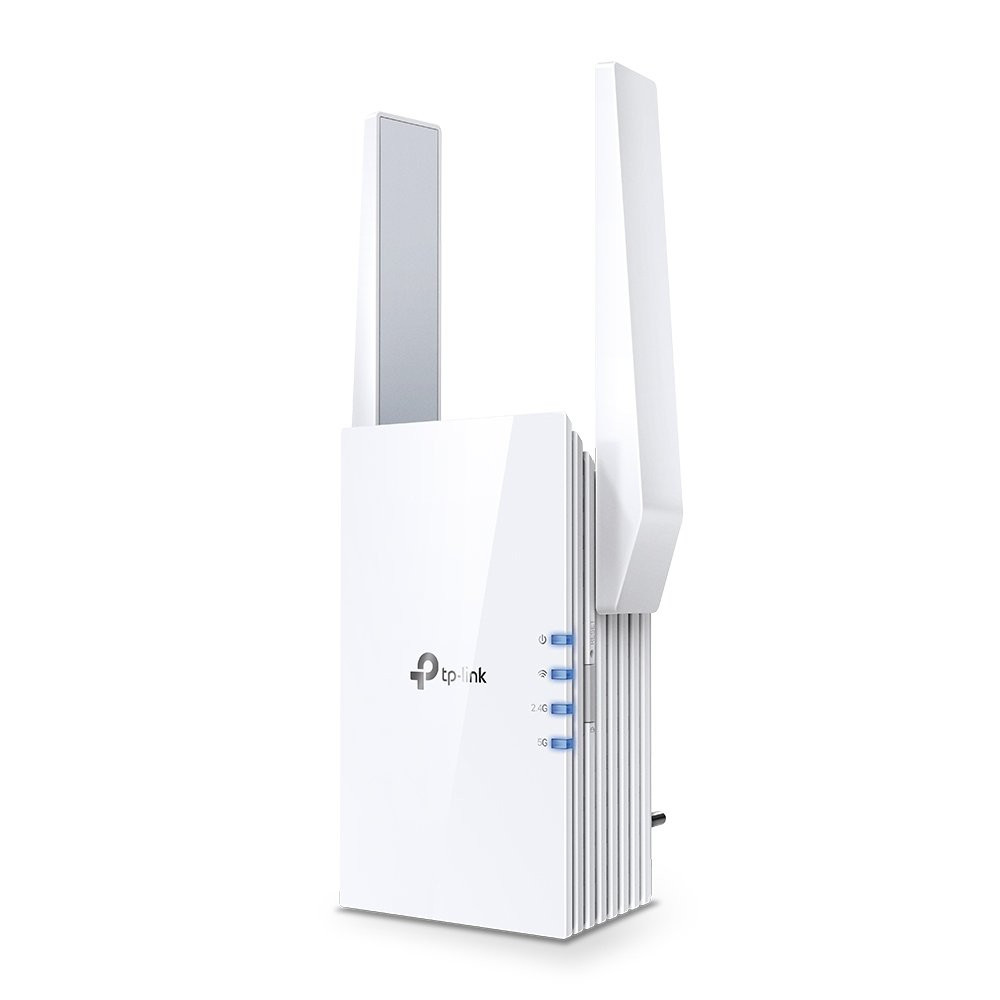 WI-FI 6 RANGE EXTENDER TP-LINK RE-505X AX1500 300 Mbps a 2.4GHz+1201 Mbps a5GHz,  External Antennas, 1P Gigabit RE505X TP-LINK