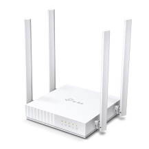 Router Tp-Link Archer C24-AC750 Dual Band Wi-Fi Router, 300 Mbps at 2.4 GHz +433 Mbps 5 GHz-1×10/100M WAN Port,4×10/100M LAN P. 