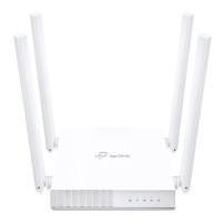 Router Tp-Link Archer C24-AC750 Dual Band Wi-Fi Router, 300 Mbps at 2.4 GHz +433 Mbps 5 GHz-1×10/100M WAN Port,4×10/100M LAN P. 