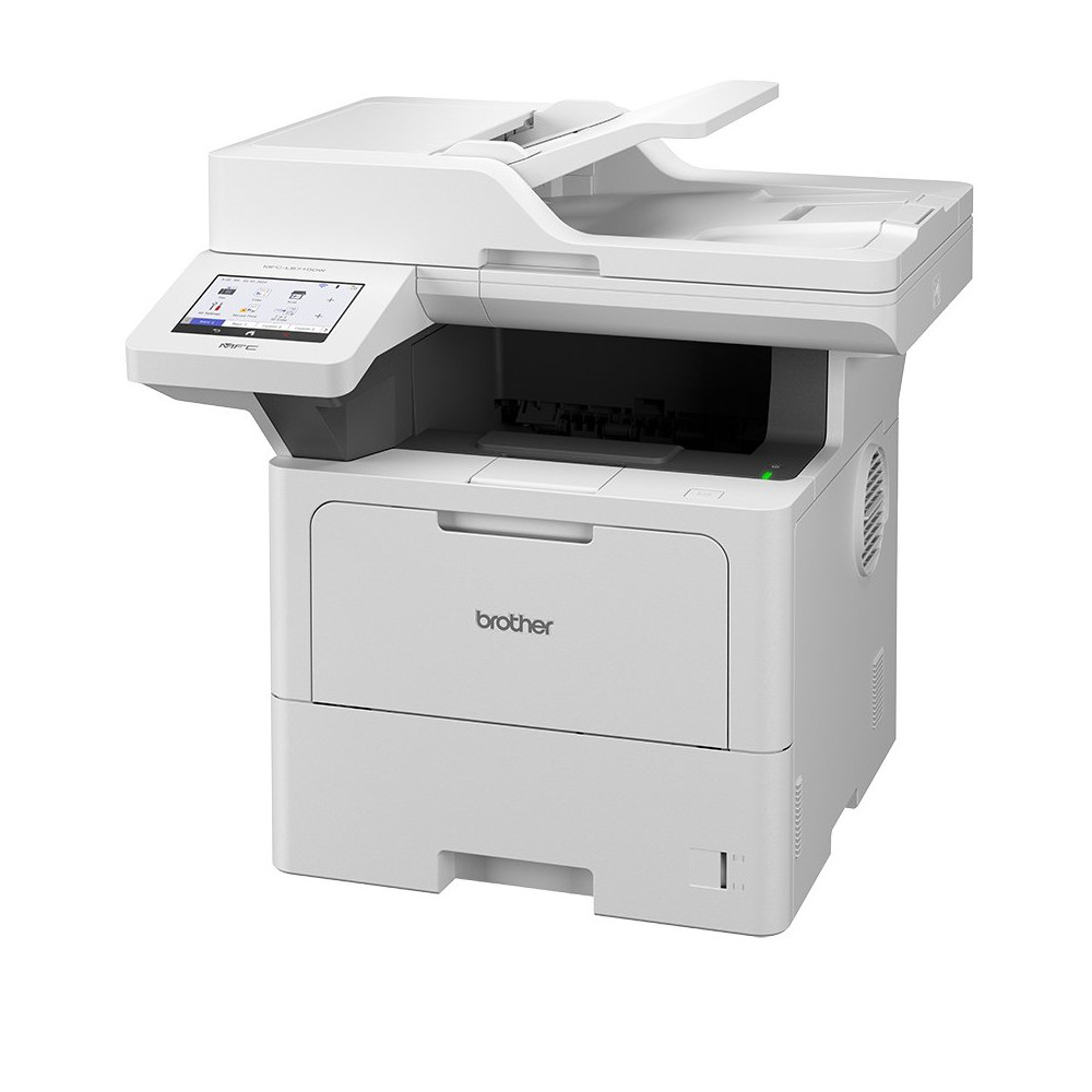MULTIFUNZIONE BROTHER LASER MFC-L6710DW A4 50PPM 512MB 520FF DADF Single Pass 70FF DUPLEX FAX LAN USB2.0 WiFi LCD 12.7cm MFCL671