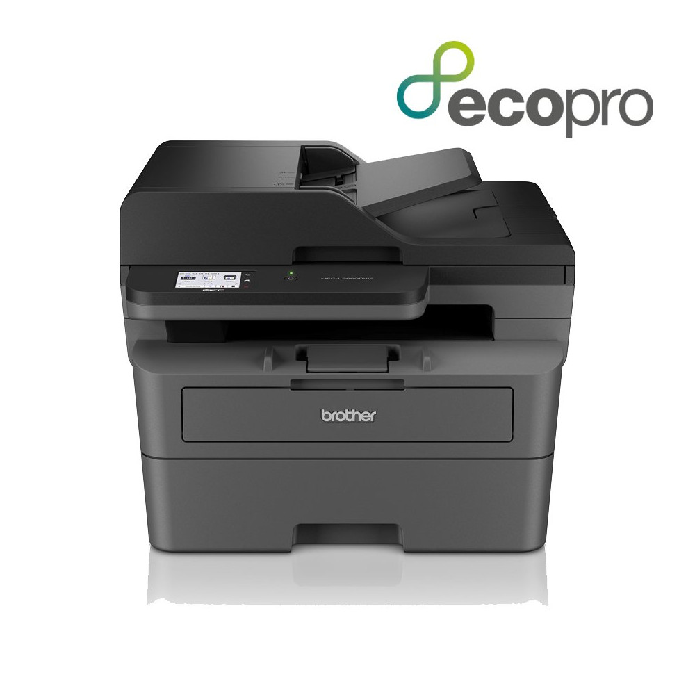 MULTIFUNZIONE BROTHER LASER MFC-L2860DWE A4 34PPM 256MB 250FF FAX ADF 50FF DUPLEX (solo in stampa) LAN USB2.0 WiFi LCD 6.8cm MFC