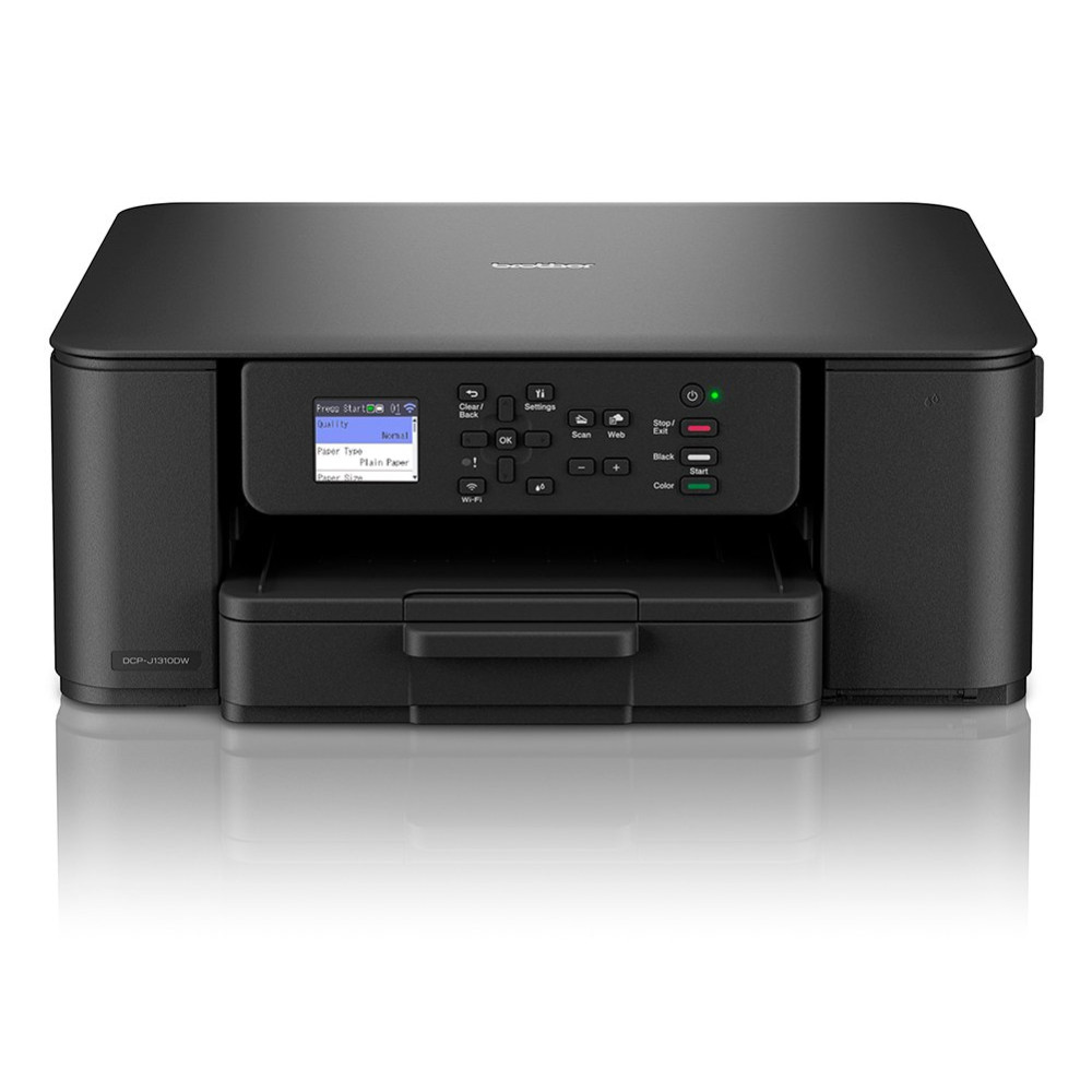 MULTIFUNZIONE BROTHER DCPJ1310DW A4 16ipm 1x150 F/R in stampa USB WiFi DCPJ1310DWRE1 BROTHER
