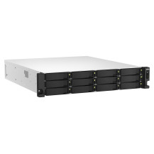 NAS RACK 2U QNAP TS-h1887XU-RP-E2336-32G 18BAY (12+6) 2x2.5GBE 2x10GBE BaseT 4xUSB 3.2 RAM 32GB DDR4 INTEL XEON E-2336 6C 2X550W