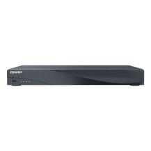 NVR smart di rete a 16 canali PoE+ 2x Bay HDD/SSD 4GB RAM 1xHDMI ARM Quad-core Cortex-A55 TVR-AI200-16CH-16P QNAP