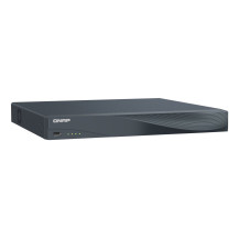 NVR smart di rete a 16 canali PoE+ 2x Bay HDD/SSD 4GB RAM 1xHDMI ARM Quad-core Cortex-A55 TVR-AI200-16CH-16P QNAP