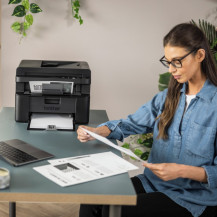 MULTIFUNZIONE BROTHER LASER DCP-L1660W A4 20ppm 1x150 fg ADF USB WiFi Fast Ethernet (inbox 350 pg) DCPL1660WRE1 BROTHER