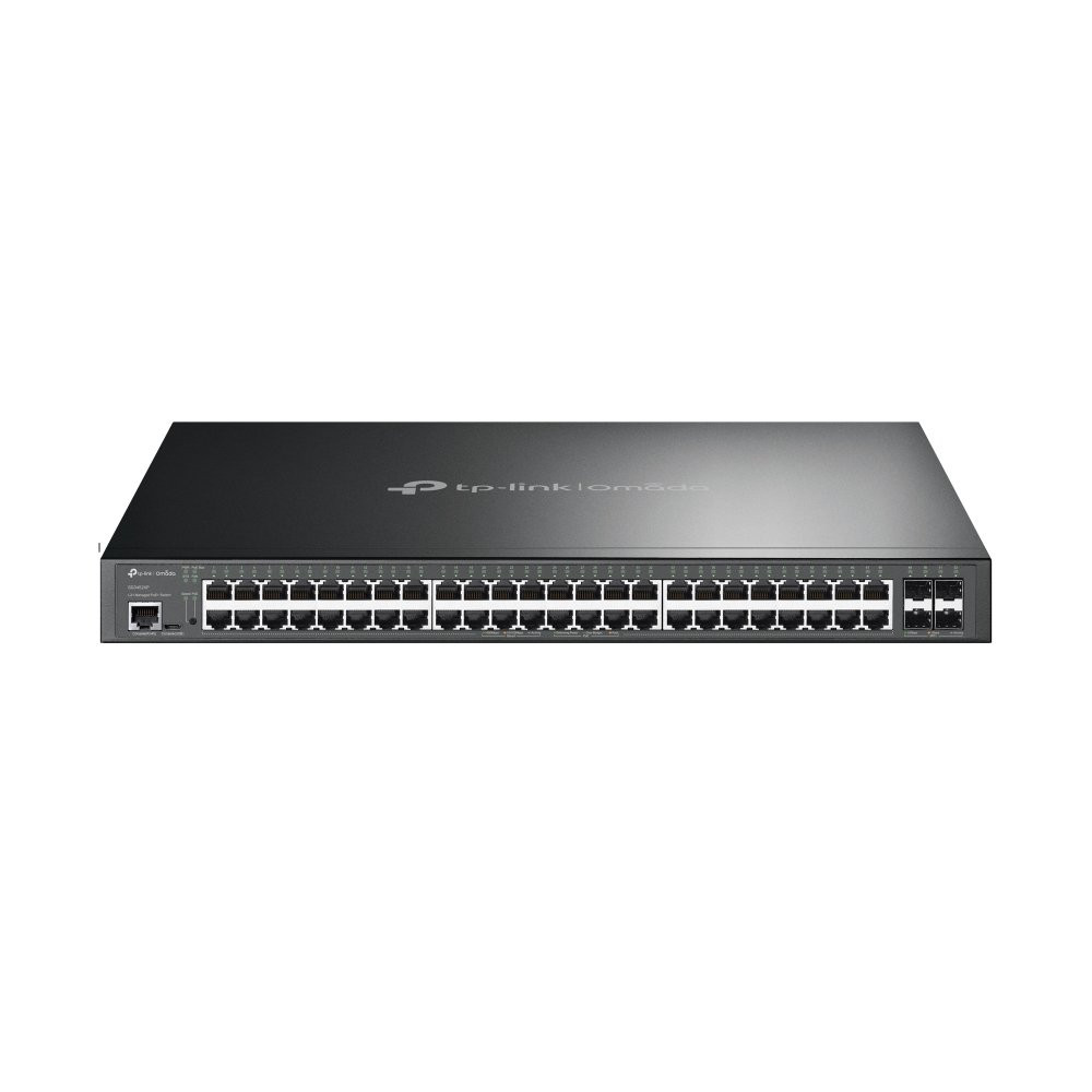 SWITCH TP-LINK TL-SG3452XP 48P GIGABIT  PoE+,L2+ Managed,4 Slot SFP+ 10GE, power budget 500W, 1U 19-inch Rack-mountable SG3452XP