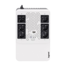 UPS LEGRAND 600VA monofase KEOR MULTIPLUG  con prese standard tedesco autonomia fino a 15 minuti - LG-310081 LG-310081 LEGRAND