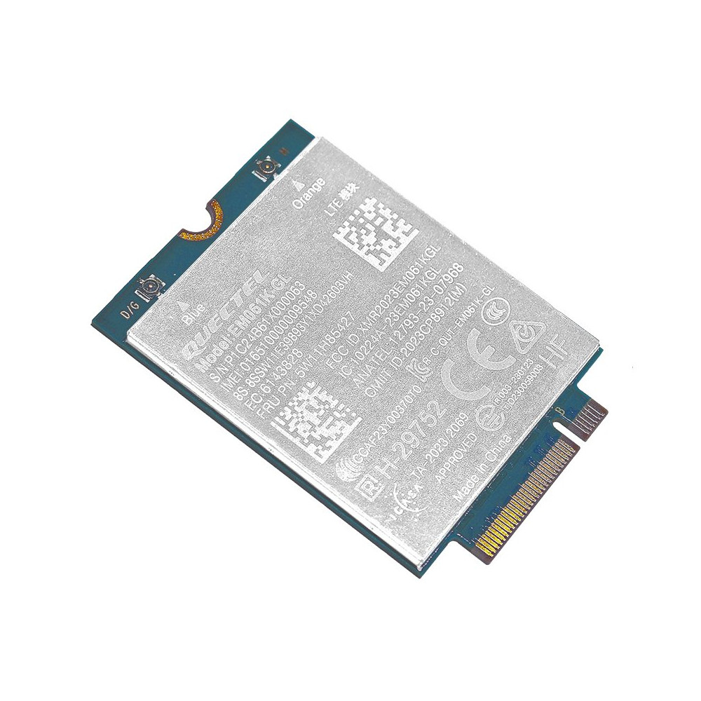 ThinkPad Quectel EM061K-GL LTE-A CAT6 M.2 4G WWAN Module - 4XC1Q24438 4XC1Q24438 LENOVO