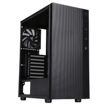 CASE ITEK SILENT M.TOWER "SYLENT 03",FRONT 1*USB3 + 2*USB2 + AUDIO - BK -ITGCSY03N ITGCSY03N ITEK
