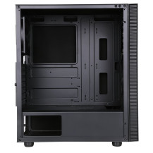 CASE ITEK SILENT M.TOWER "SYLENT 03",FRONT 1*USB3 + 2*USB2 + AUDIO - BK -ITGCSY03N ITGCSY03N ITEK
