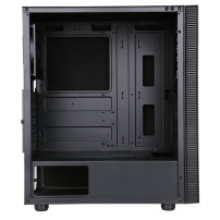 CASE ITEK SILENT M.TOWER "SYLENT 03",FRONT 1*USB3 + 2*USB2 + AUDIO - BK -ITGCSY03N ITGCSY03N ITEK