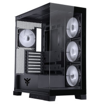 CASE ITEK SHOWBUI 45B - GAMING TOWER, ATX, 4x12cm ARGB fan, 2xUSB3, TYPE-C,SYDE & FRONT PANEL TEMP GLASS - ITGCASB45B ITGCASB45B