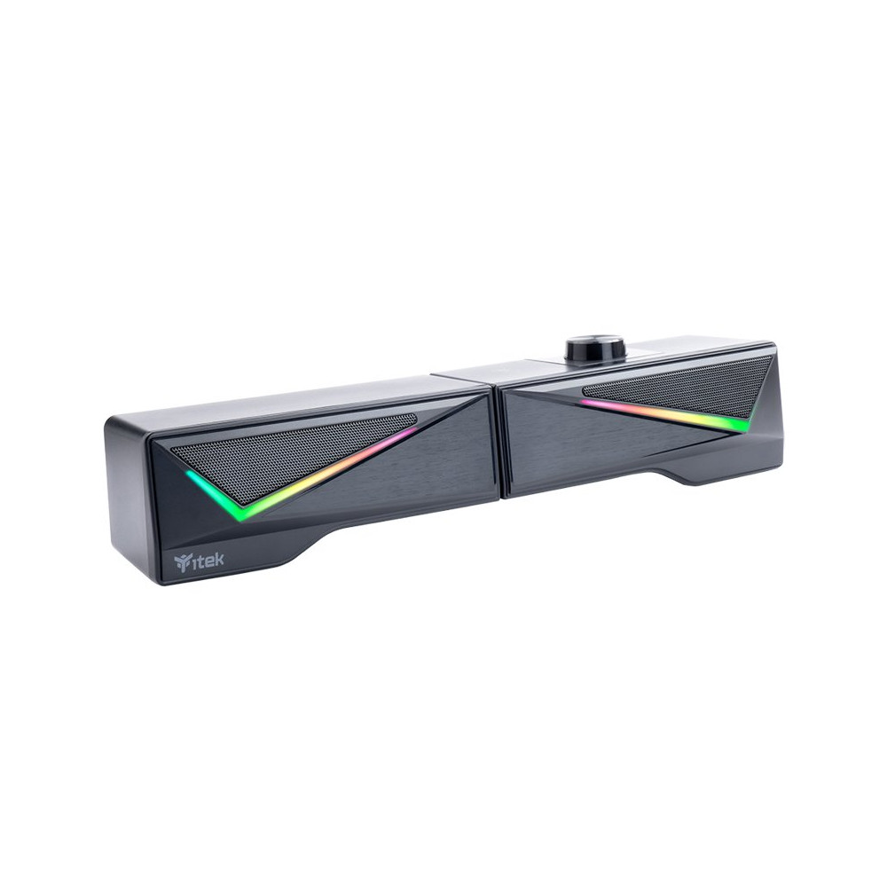 SOUNDBAR ITEK S101 GAMING - RGB CON TASTO ON-FF, BLUETOOTH, Jack 3.5mm, TOUCH - MODALITA' SINGOLA O 2.0 - ITSDS101 ITSDS101 ITEK