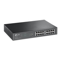 SWITCH TP-LINK TL-SG1016PE 16P LAN GIGABIT DESKTOP/RACKMOUNT 8P PoE+ incluse, 110W PoE Power supply TL-SG1016PE TP-LINK