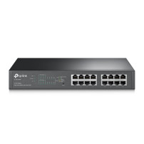 SWITCH TP-LINK TL-SG1016PE 16P LAN GIGABIT DESKTOP/RACKMOUNT 8P PoE+ incluse, 110W PoE Power supply TL-SG1016PE TP-LINK