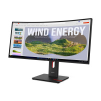 MONITOR LENOVO T34WD-40 64AEGAT1EU 34" VA/WQHD/HDMI,DP,USB-C (96W) + USB-C (15W)/Ethernet 64AEGAT1EU LENOVO