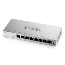 SWITCH ZYXEL GS1200-8HP v3 SMART MANAGED 8P Gigabit(4P PoE fino a 60W ) Easy Management xVLAN,QoS design senza ventole Desktop G