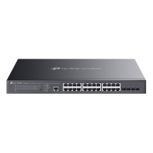 SWITCH TP-LINK SG3428XMPP L2+ Managed Switch 24P Gigabit + 4P 10GE SFP+ con16P PoE+ e 8P PoE++ 500W PoE Power,1U 19-inc SG3428XM