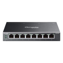 SWITCH TP-LINK OMADA ES208GP 8P POE+ (64W) LAN GIGABIT DESKTOP 10/100/1000Mbps RJ45 Desktop Easy Managed Switch ES208GP TP-LINK
