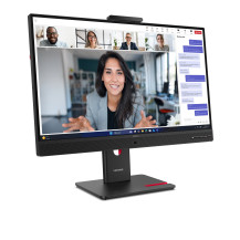 MONITOR LENOVO T24-4v 64B6MAT1EU 23,8" IPS/FHD/VGA,HDMI,DP, USB-C (15W)/VOIP/PIVOT Speakers/Webcam 64B6MAT1EU LENOVO