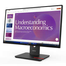 MONITOR LENOVO T24D-40 64B9GAT1EU 23,8" IPS/FHD/HDMI,DP,USB-C (96W)/PIVOT Speakers/Ethernet/Daisy chain 64B9GAT1EU LENOVO