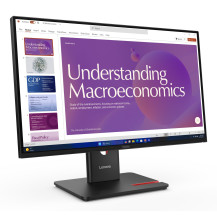 MONITOR LENOVO T24D-40 64B9GAT1EU 23,8" IPS/FHD/HDMI,DP,USB-C (96W)/PIVOT Speakers/Ethernet/Daisy chain 64B9GAT1EU LENOVO