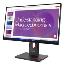 MONITOR LENOVO T24D-40 64B9GAT1EU 23,8" IPS/FHD/HDMI,DP,USB-C (96W)/PIVOT Speakers/Ethernet/Daisy chain 64B9GAT1EU LENOVO