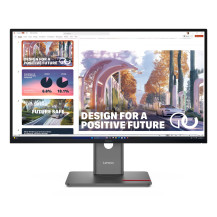 MONITOR LENOVO P27QD-40 64B3GAT2EU 27" ECO IPS/QHD/HDMI,DP,USB-C (140W) + USB-C (15W)/Ethernet/ Daisy chain/PIVOT 64B3GAT2EU LEN