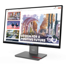 MONITOR LENOVO P27QD-40 64B3GAT2EU 27" ECO IPS/QHD/HDMI,DP,USB-C (140W) + USB-C (15W)/Ethernet/ Daisy chain/PIVOT 64B3GAT2EU LEN