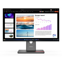 MONITOR LENOVO P24Q-40 64B2GAT1EU 23,8" IPS/QHD/HDMI,DP,USB-C (15W)/Daisy chain 64B2GAT1EU LENOVO