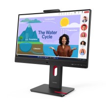 MONITOR LENOVO T24D-4v 64B7UAT1EU 23,8" IPS/FHD/HDMI,DP,USB-C (100W) + USB-C (15W)/VOIP/Speakers/Webcam/Ethernet/Daisy chain 64B