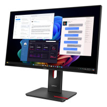 MONITOR LENOVO T27UD-40 64AFGAT2EU 27" PIVOT IPS/UHD/HDMI,DP,USB-C  (96W) + USB-C (15W)/Ethernet 64AFGAT2EU LENOVO