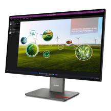 MONITOR LENOVO P27Q-40 64A7GAT6EU 27" ECO IPS/QHD/HDMI,DP,USB-C (15W)/Daisy chain 64A7GAT6EU LENOVO