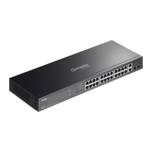 SWITCH TP-LINK OMADA ES228GP 24P PoE+ GIGABIT 10/100/1000Mbps RJ45+2P GIGABIT NO PoE+2P SFP Budget 250W Easy Managed Switch ES22