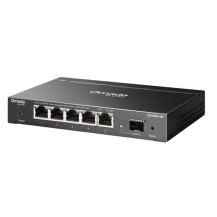 SWITCH TP-LINK OMADA ES206X-M2 5P LAN 2.5G BaseT RJ45 +1P 10G SFP+ Desktop Fanless Easy Managed Switch ES206X-M2 TP-LINK